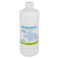 Peroxid vodíku 3% - v plastové láhvi - 1000ml
