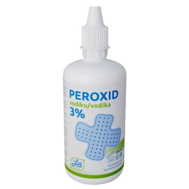 Peroxid vodíku 3% - v plastové lahvičce s kapátkem - 100ml